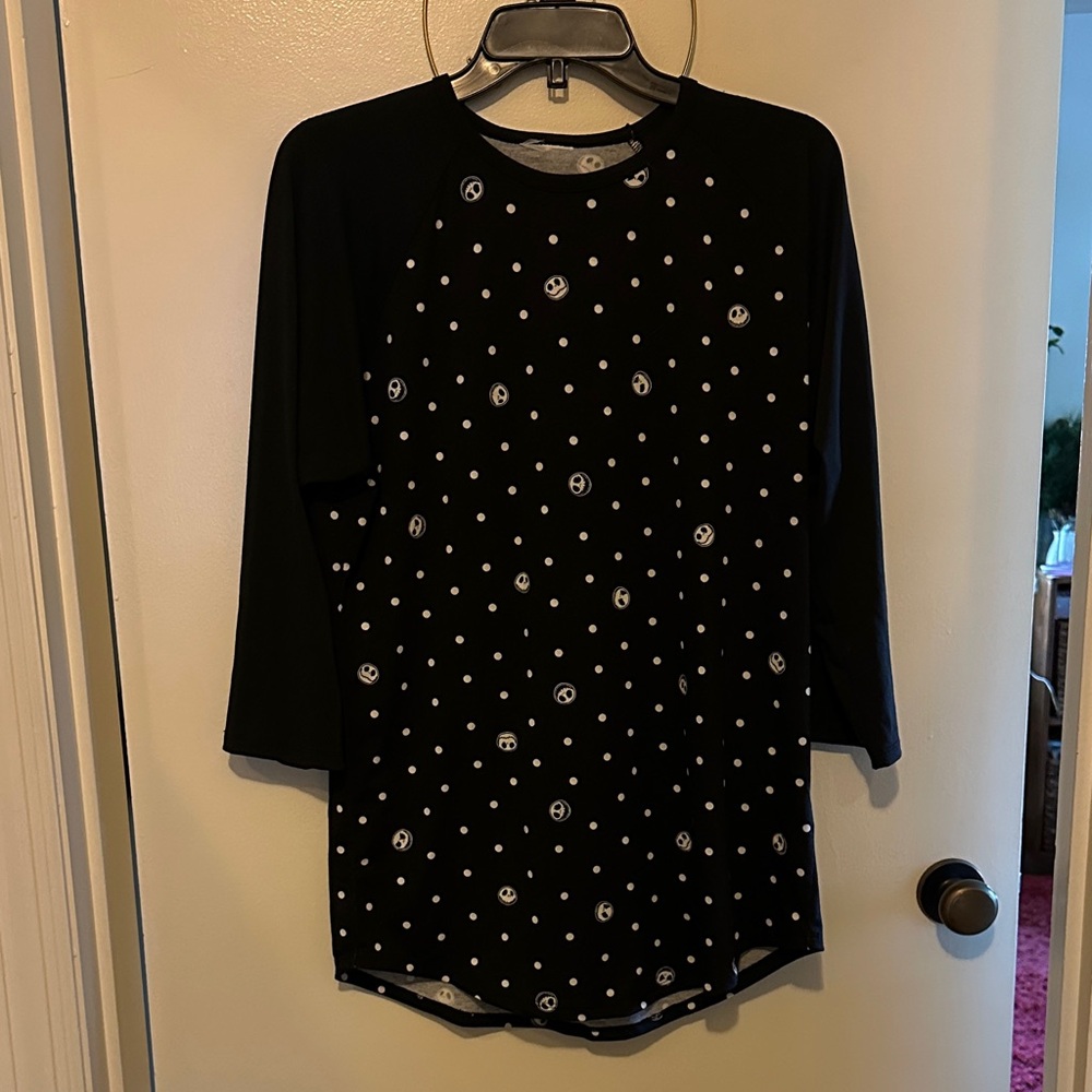 Lularoe Disney Jack Skellington Women's Top